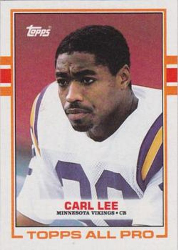 Carl Lee 1989 Topps #76