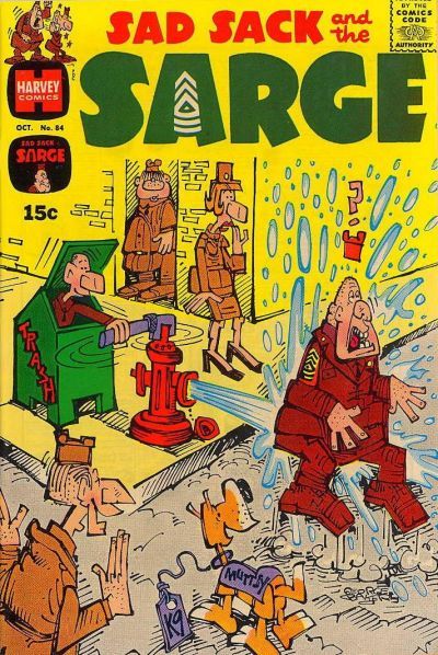 Sad Sack And The Sarge #84 Comic