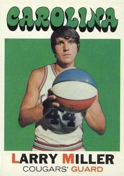 Larry Miller 1971 Topps #208 Sports Card