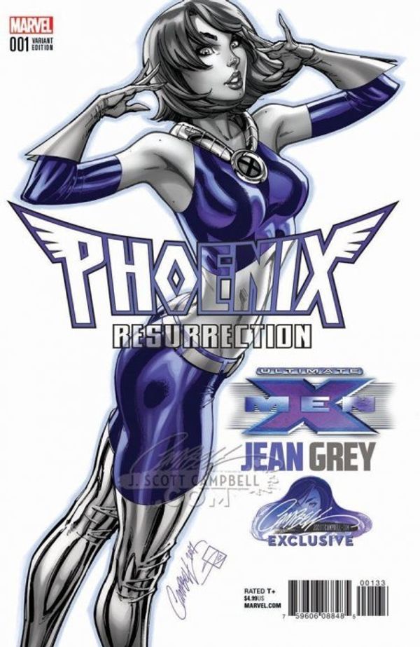 Phoenix Resurrection: The Return of Jean Grey #1 (JScottCampbell.com Edition B)