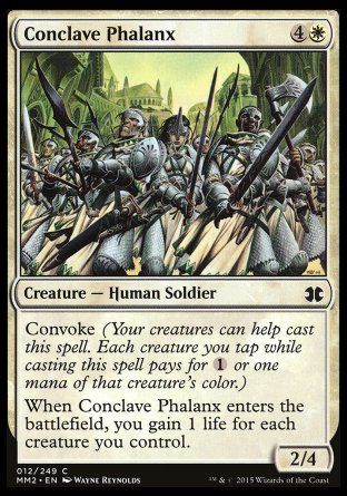 Conclave Phalanx (Modern Masters 2015) Trading Card