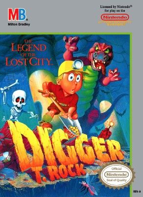 Digger T. Rock: The Legend of the Lost City Video Game