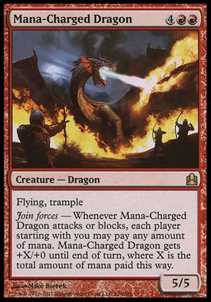 Mana-Charged Dragon (MTG Commander)