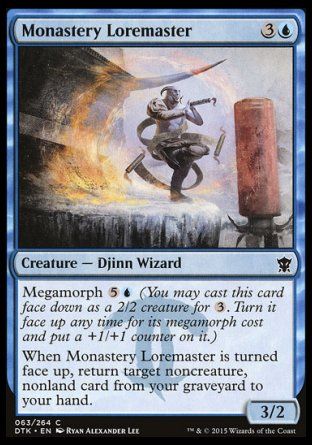 Monastery Loremaster (Dragons of Tarkir) Trading Card