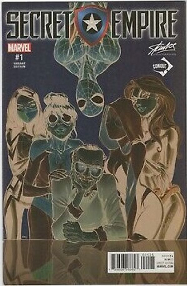 Secret Empire #1 (Stan Lee Collectibles/Conque Edition D)