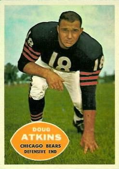 Doug Atkins 1960 Topps #20 Sports Card