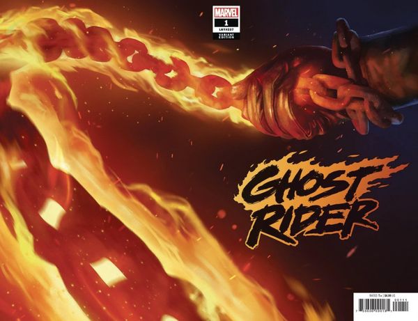 Ghost Rider #1 (Rahzzah Wraparound Teaser Variant)
