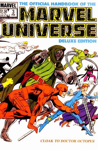 Official Handbook Of The Marvel Universe, The #3 Comic