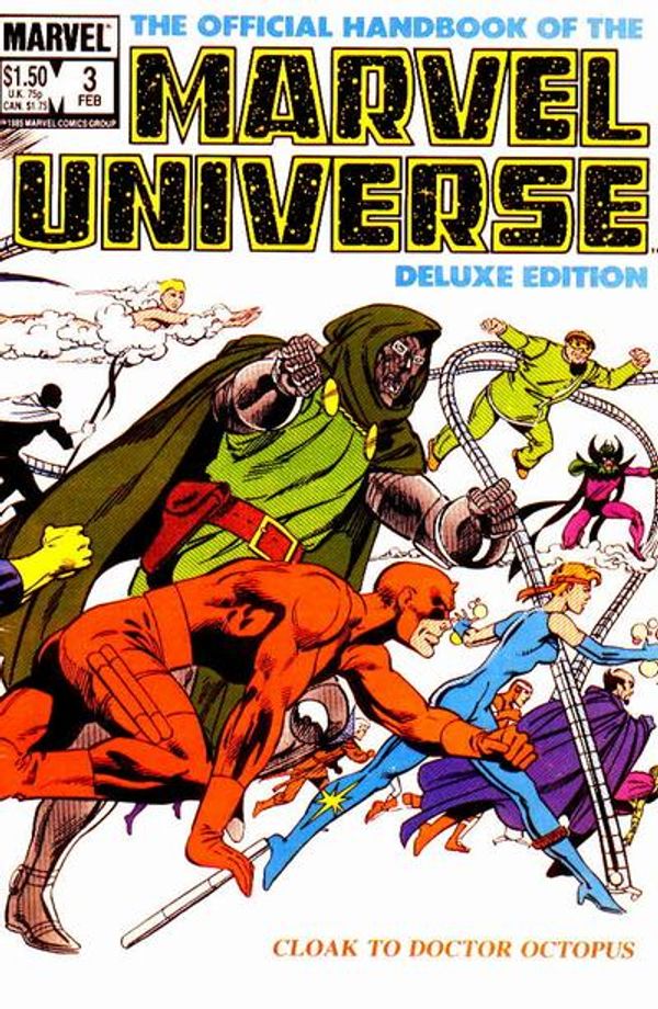 Official Handbook Of The Marvel Universe, The #3