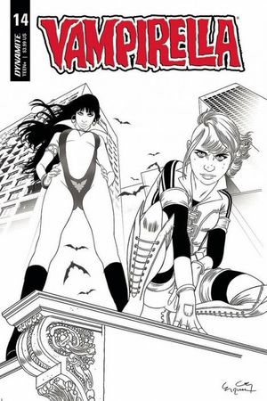 Vampirella #14 (20 Copy Gunduz B&w Cover)