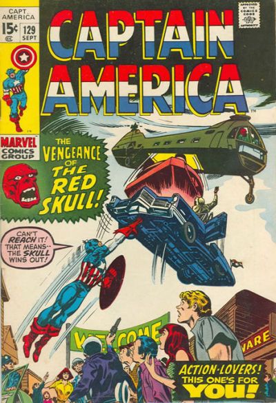 Captain America #129 Comic