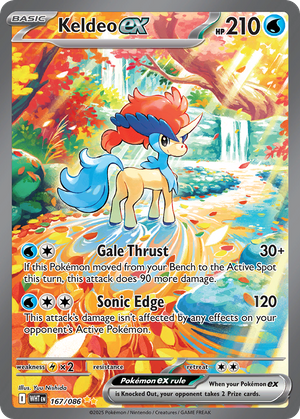 Keldeo ex (167/86) - White Flare