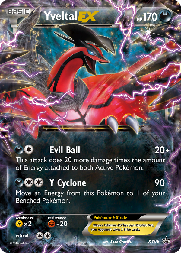 Yveltal EX (XY08) - XY Black Star Promos