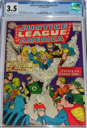 2009 JLA Archives Trading Card #24 Justice League of America #21 