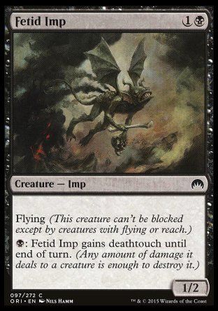 Fetid Imp (Magic Origins) Trading Card