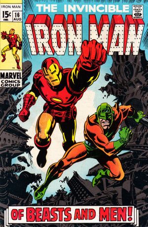 アメコミ Iron man #16 マーベル　1969年 スパイダーマン Iron Man #16 Value - GoCollect
