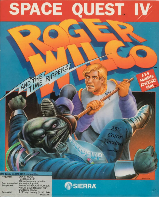 Space Quest IV: Roger Wilco & The Time Rippers Video Game
