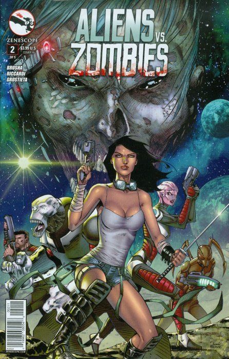Aliens Vs Zombies #2 Comic