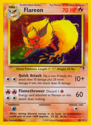Flareon (10/110) - Legendary Collection