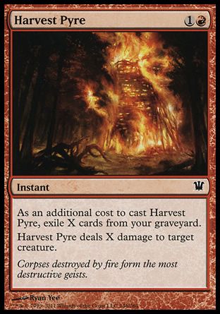 Harvest Pyre (Innistrad) Trading Card