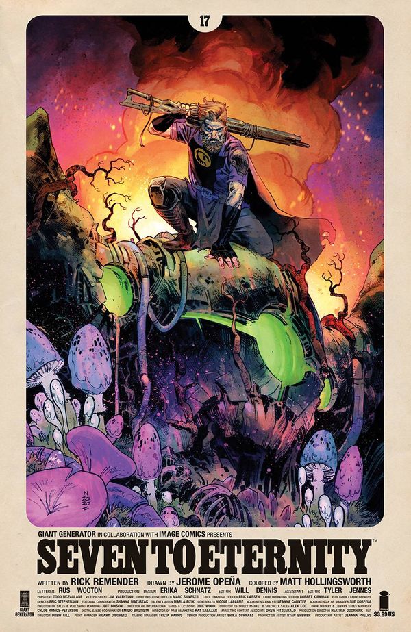 Seven To Eternity #17 (Cover C 25 Copy Cover Klein)