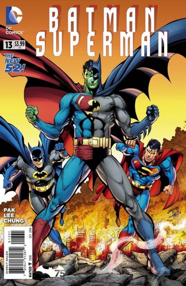Batman Superman #13 (Batman 75th Anniversary Variant)