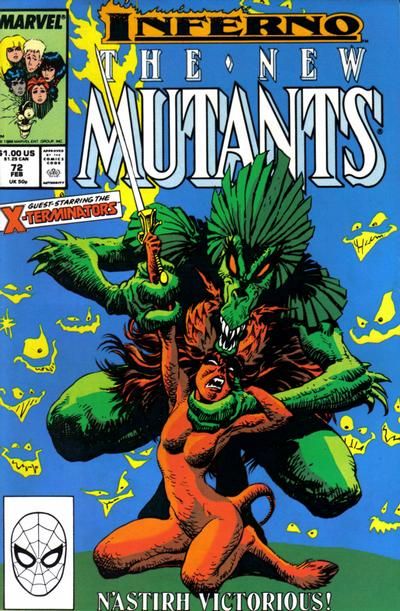 New Mutants #72 Comic