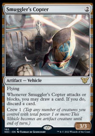 Smuggler's Copter (Kamigawa Neon Dynasty Commander Decks) Trading Card