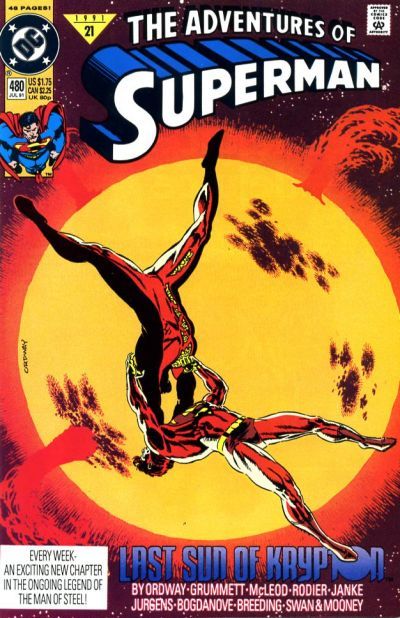 Adventures of Superman #480 Comic