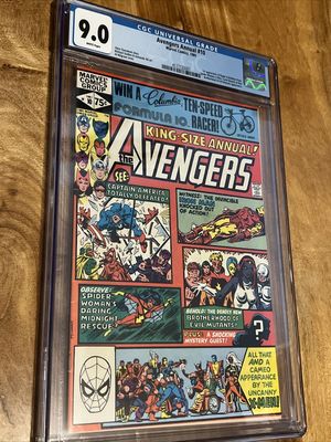 アメコミリーフ Avengers Annual #10 CGC 9.0-