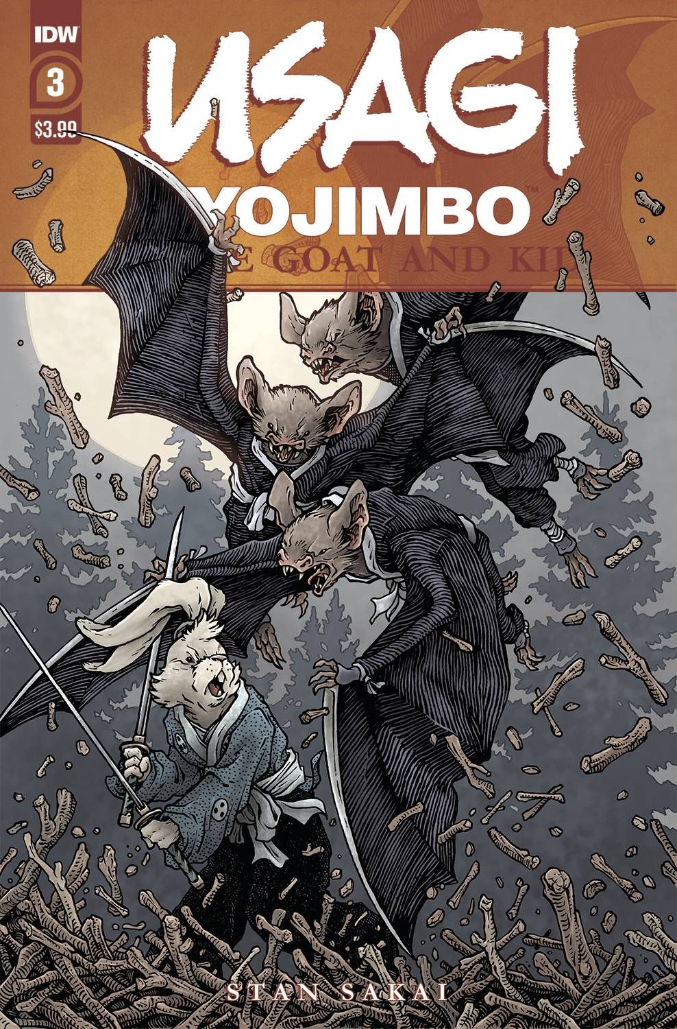 Usagi Yojimbo: Lone Goat & Kid #3 Comic