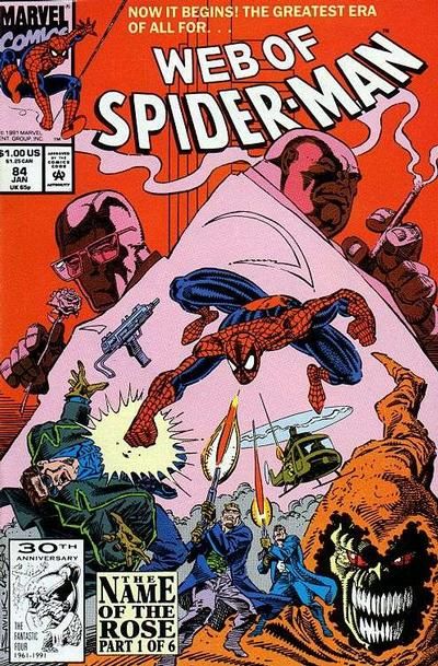 Web of Spider-Man #84 Comic