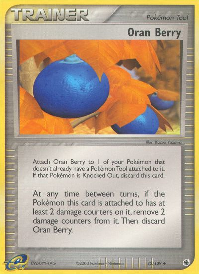 Oran Berry (Trainer: Pokémon Tool) (85/109) - Ruby & Sapphire Pokémon Card