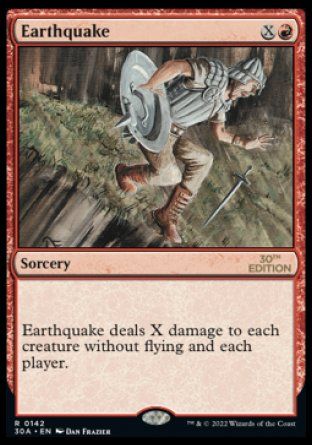 Earthquake (Magic 30th Anniversary Edition) Trading Card