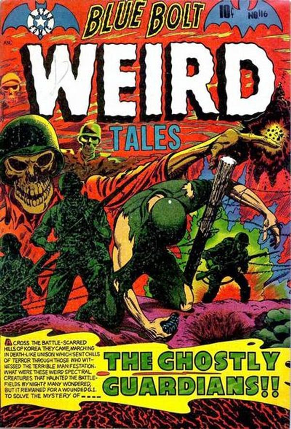 Blue Bolt Weird Tales of Terror #116