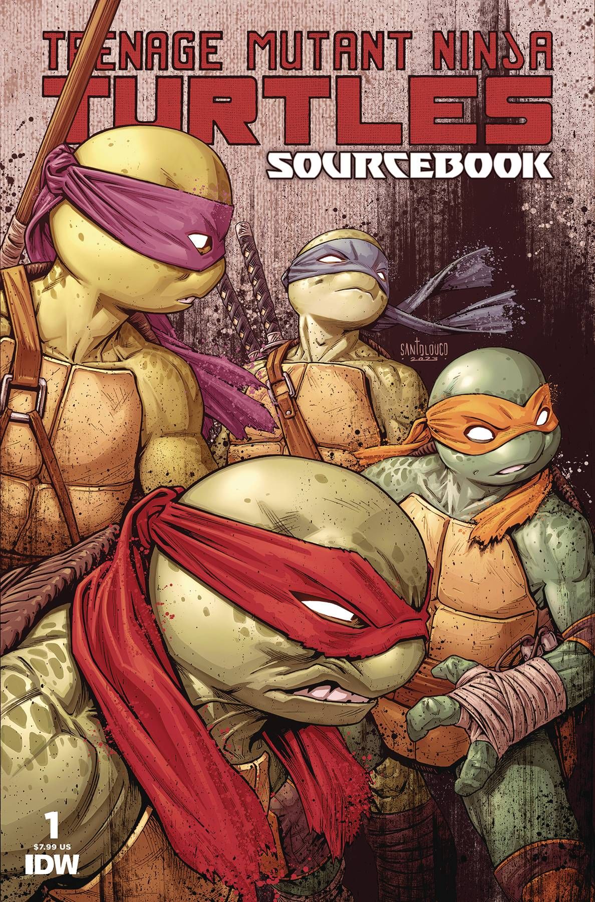 Teenage Mutant Ninja Turtles Sourcebook Comic