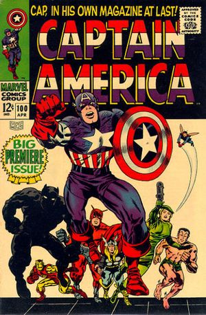 Captain America #100