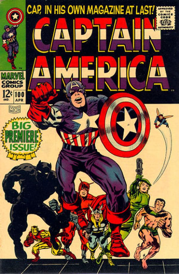 Captain America #100