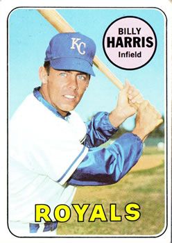 Billy Harris 1969 Topps #569 Sports Card