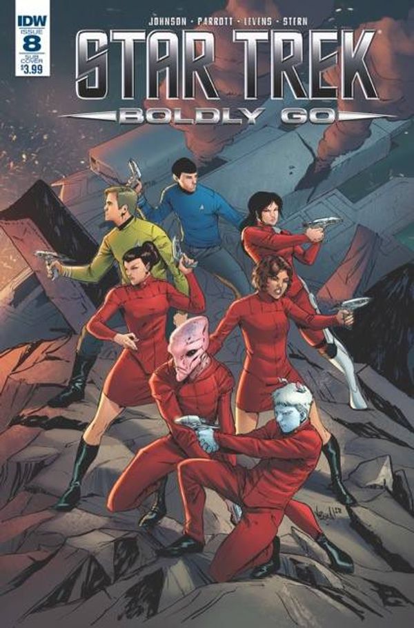 Star Trek: Boldly Go #8 (Subscription Variant)