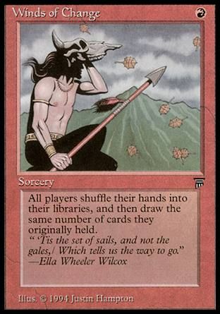 Winds of Change (Legends) Trading Card