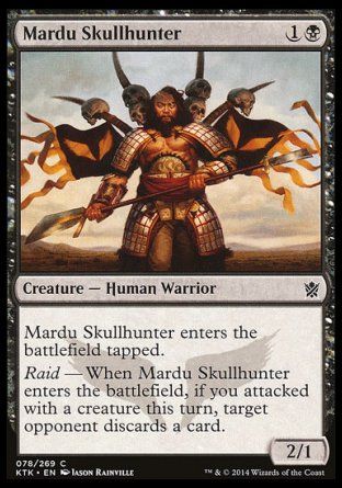 Mardu Skullhunter (Khans of Tarkir) Trading Card