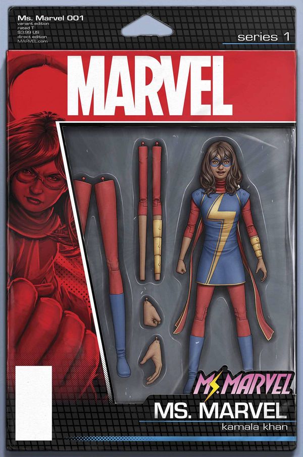 Ms. Marvel #1 (Christopher Action Figure Variant)