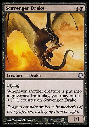 Scavenger Drake (Shards of Alara) Trading Card