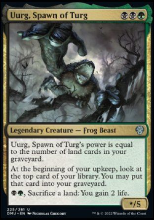 Uurg, Spawn of Turg (Dominaria United) Trading Card