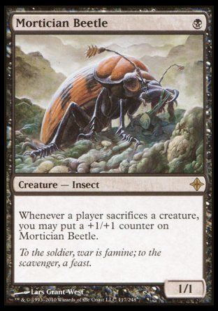 Mortician Beetle (Rise of the Eldrazi) Trading Card