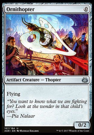 Ornithopter (Aether Revolt) Trading Card