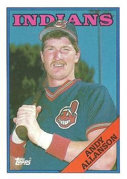 Andy Allanson 1988 Topps #728 Sports Card
