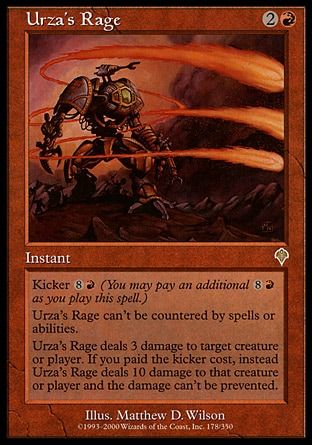 Urza's Rage (Invasion) Trading Card