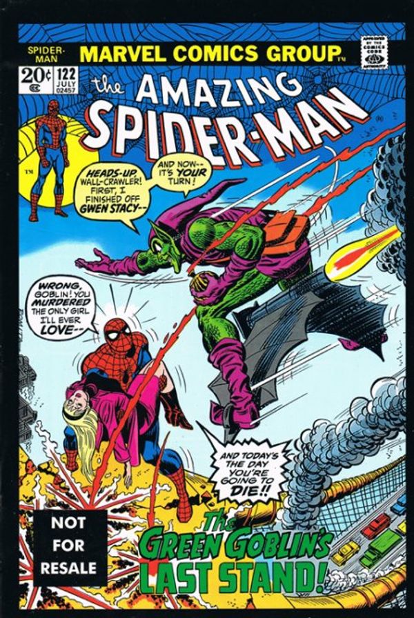 Amazing Spider-Man #122 (Marvel Legends Figure Reprint)